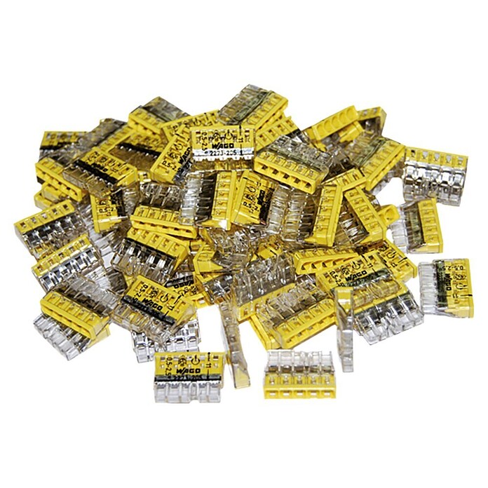 Wago Steckklemme Compact (Anzahl Leiter: 5, 0,5 - 2,5 mm², 100 Stk.)