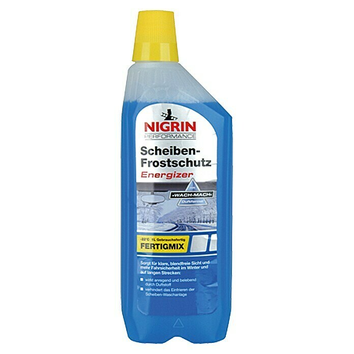 Nigrin Performance Scheibenfrostschutz-Mittel Energizer1 l, -22 °C Front View