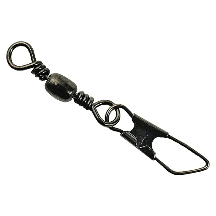 Westline Karabinerwirbel - Größe: 8, 12 kg, 10 Stk. - Hochwertiger Angelwirbel mit Karabiner, ideal für sichere und schnelle Köderwechsel beim Angeln.