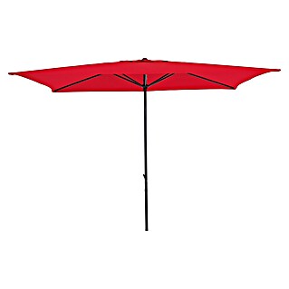 Sunfun Marktschirm Venetien II (Chili, Bespannungsmaß (L x B): 300 x 200 cm)