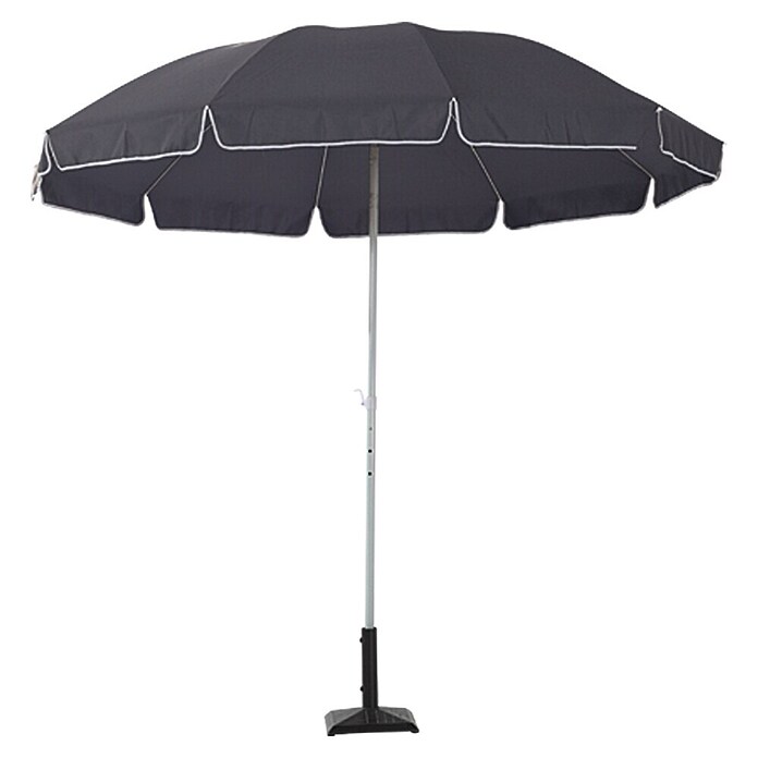 Sunfun Balkonski suncobran Provence II (Antracit, Promjer: 200 cm)
