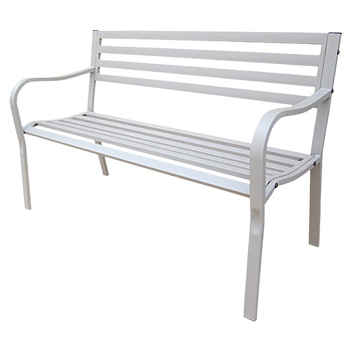 Sunfun Banco de jardín Jana (128 cm, Gris)
