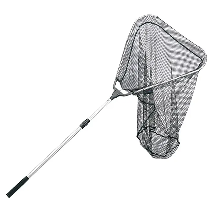 Westline Unterfangkescher - Länge: 1,6 m, Tiefe Netz: 50 cm, Maschenweite: 8 mm - Ein Kescher mit Teleskopstiel. Ideal zum Angeln, mit einem robusten Netz und verstellbarem Griff für einfache Handhabung.