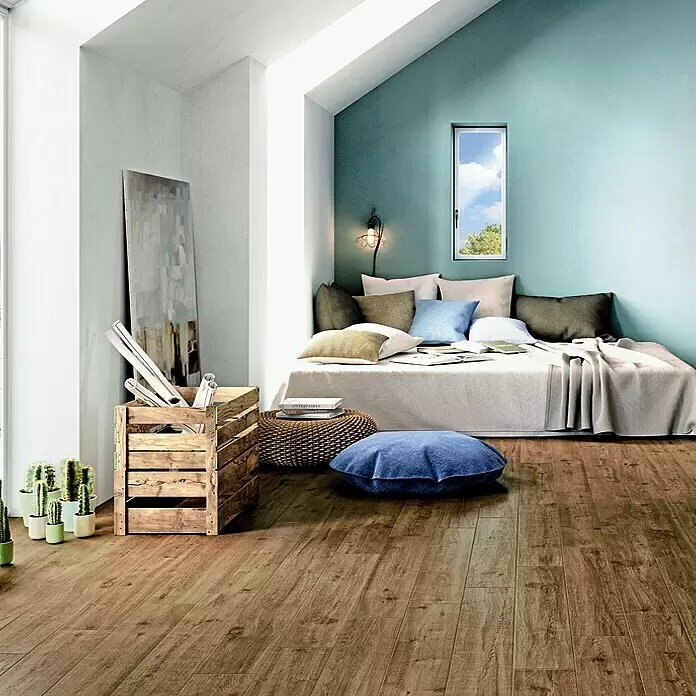 Harmonie by Palazzo Feinsteinzeugfliese - 15 x 90 cm, Kirsche, Matt - Stimmungsaufnahme