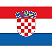 Flagge (Kroatien, 30 x 20 cm, Spunpolyester)