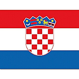 Zastava (Hrvatska, 30 x 20 cm, Predeni poliester)