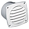 Talamex Lüfterrost (92 x 92 mm, Weiß, Schlauchdurchmesser: 75 mm)