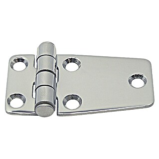 Marinetech Bisagra (L x An: 58 x 38 mm, Clase de acero: A2)