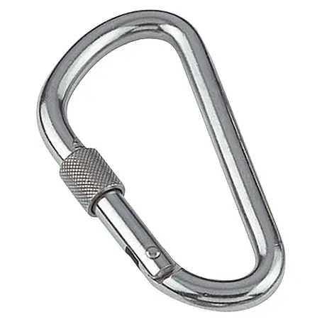Karabinerhaken mit Sicherheitsmutter