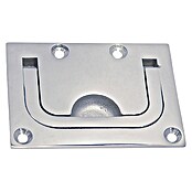 Marinetech Tirador empotrable (75 x 56 mm, Acero inoxidable)