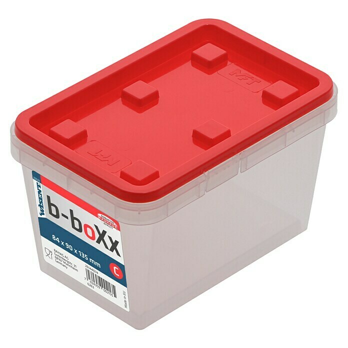 Wisent b-boXx Caja de almacenaje (L x An x Al: 90 x 135 x 84 mm)