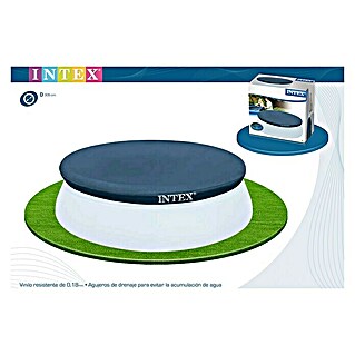 Intex Cubierta de piscina Easy Set (Diámetro: 305 cm, Plástico)