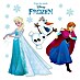 Komar Disney Edition 4 Fenstersticker Frozen Snowflake 