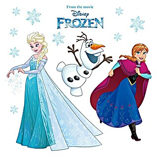 Komar Disney Edition 4 Fenstersticker Frozen Snowflake (Frozen Snowflake, Bunt, 31 x 31 cm)