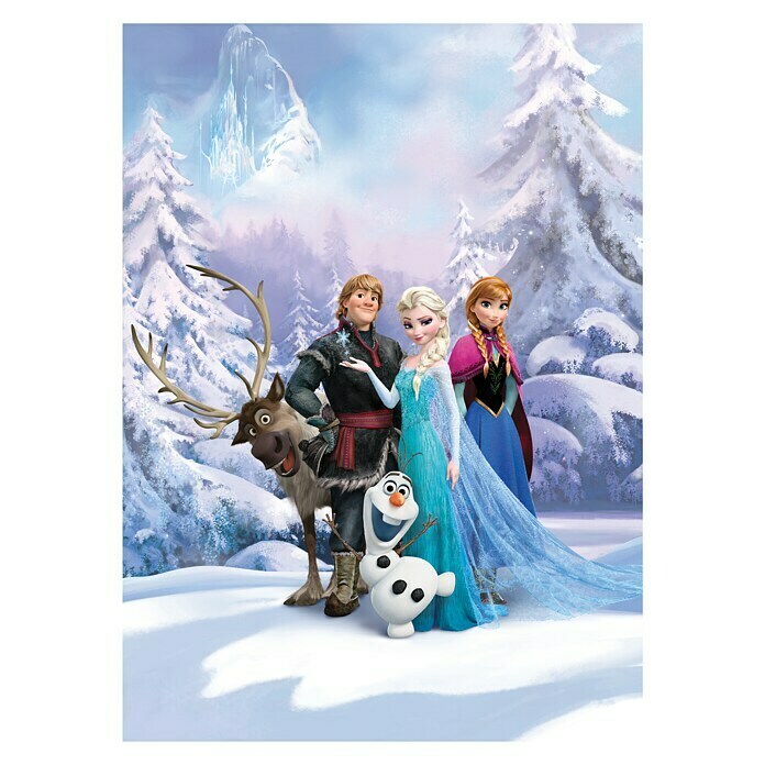 Komar Disney Edition 4 Fototapete Frozen Iconic (8 -tlg., B x H: 368 x 254  cm, Papier) | BAUHAUS
