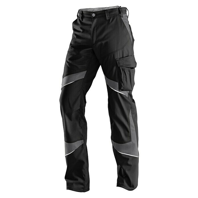 Kübler Activiq Damen-Arbeitshose (42, Schwarz/Anthrazit)
