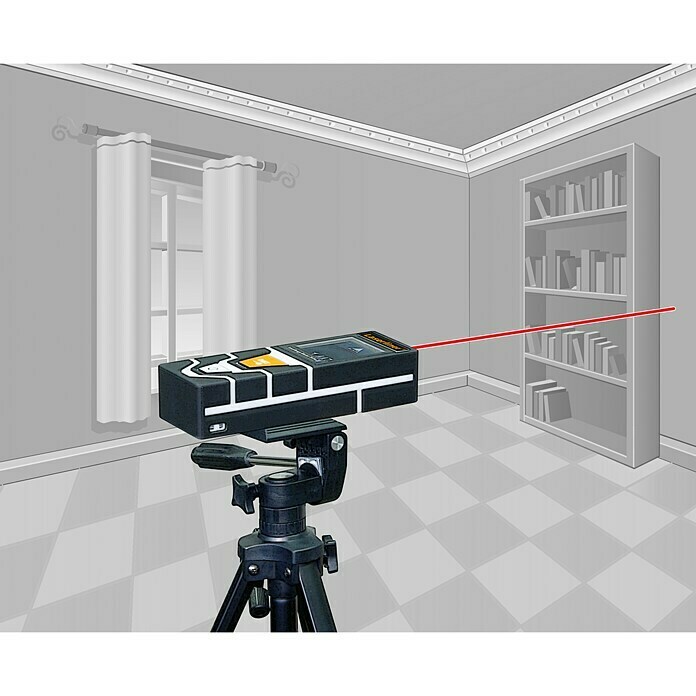 Laserliner Laserentfernungsmesser LaserRange Master T4Messbereich: 0,2 - 40 m Use Shot