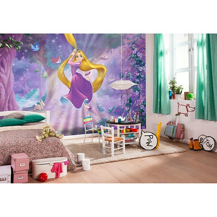 Komar Disney Edition 4 Fototapete Rapunzel (8 -tlg., B x H: 368 x 254 cm,  Papier) | BAUHAUS