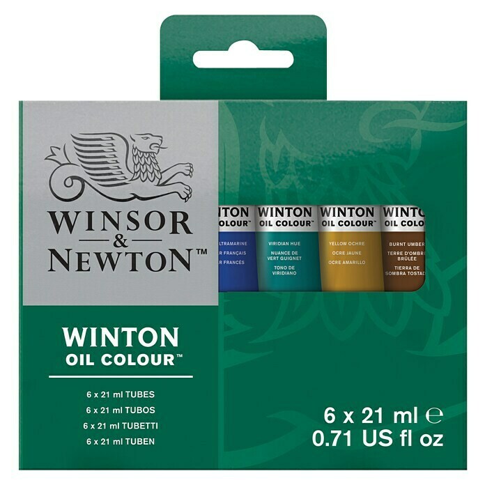 Winsor & Newton Set uljenih boja (Tube 6 x 21 ml)