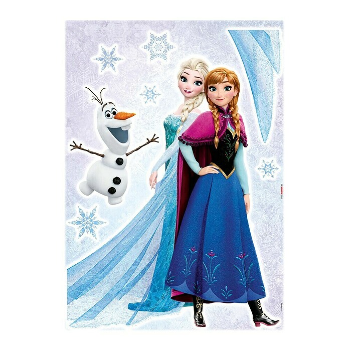 Komar Wandtattoo (Frozen Sisters, 50 x 70 cm)