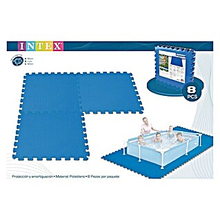 Intex Podni podložak (D x Š: 50 x 50 cm, Plave boje)