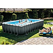 Intex Bazen s okvirom  (D x Š x V: 732 x 366 x 132 cm, Tamnosive boje, 31.805 l) | BAUHAUS