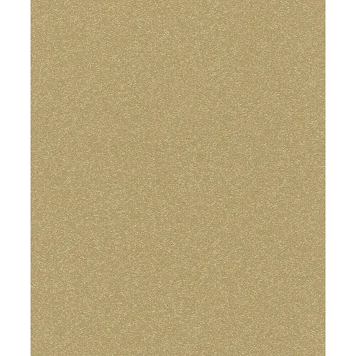 Rasch Berlin Vliestapete Muschel - Gold, Uni, 10,05 x 0,53 m - Goldfarbener Hintergrund mit subtiler Textur für vielseitige Designanwendungen und verleiht Projekten einen edlen Touch.