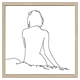 ProArt Bild Sketch Woman (Sketch Woman, B x H: 53 x 53 cm)