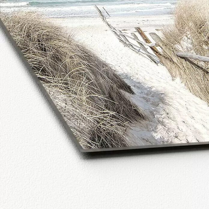 ProArt Glasbild - Way to Beach, B x H: 50 x 50 cm - Detailaufnahme