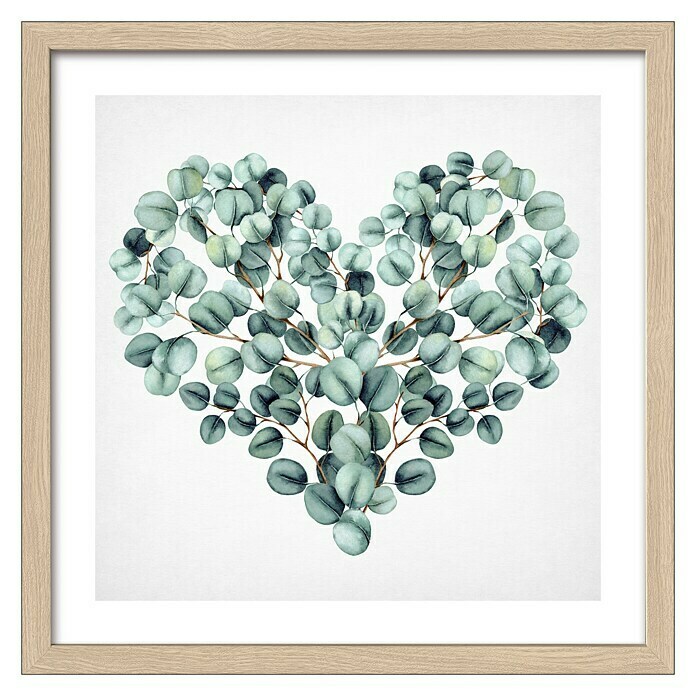 ProArt Slika  (Eucalyptus Heart, Š x V: 33 x 33 cm) | 6767 - Gerahmte Bilder | HFDC - Fertigbilder | HFD - Galerie | HF - Galerie | H - Innendeko/Farben | BAUHAUS