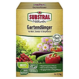 Substral Naturen Bio-Gartendünger (1,7 kg, Inhalt ausreichend für ca.: 42 m²)
