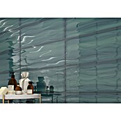 Decocer by Cinca Glow Zidna pločica Onda  (25 x 55 cm, Zelena, Sjaj) | BAUHAUS