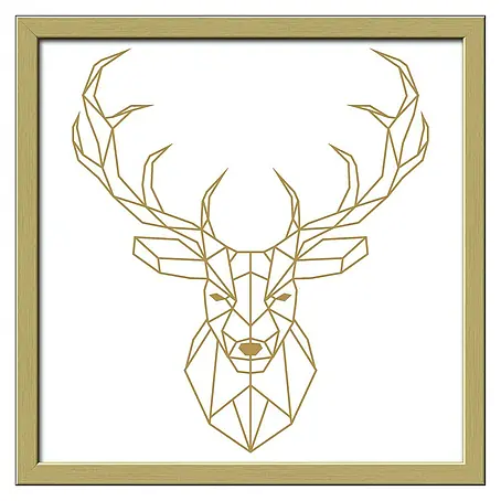 ProArt  Bild Golden Polygon