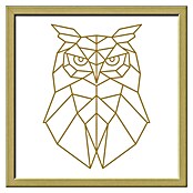 ProArt Bild Golden Polygon (Owl, B x H: 33 x 33 cm) | BAUHAUS