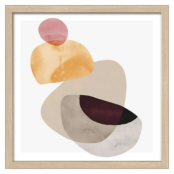 ProArt Bild (Abstract Shapes IV, B x H: 33 x 33 cm) | BAUHAUS