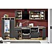 Respekta Küchenzeile BEKB310EGC (Breite: 310 cm, Mit Elektrogeräten, Grau)