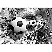 Fototapete Fußball (368 x 254 cm, Papier)