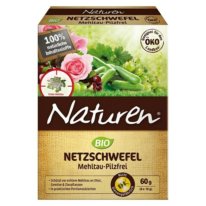 Substral Naturen Pilzfrei Netzschwefel6 x 10 g Front View