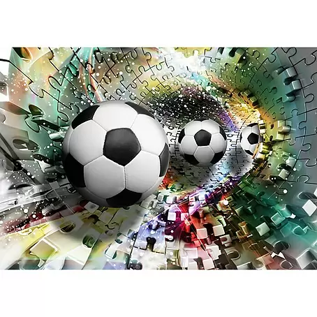 Fototapete Fußball-Tunnel