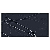 Feinsteinzeugfliese Black Marble (60 x 120 cm, Schwarz, Poliert)