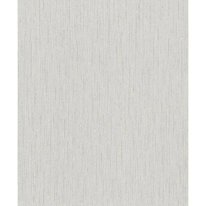 Rasch Rock'n Rolle Vliestapete Linear - Grau, Uni, 10,05 x 0,53 m - Helle Tapete mit feiner, vertikaler Struktur. Das schlichte Design verleiht jedem Raum eine elegante und moderne Note. Vielseitig und zeitlos.