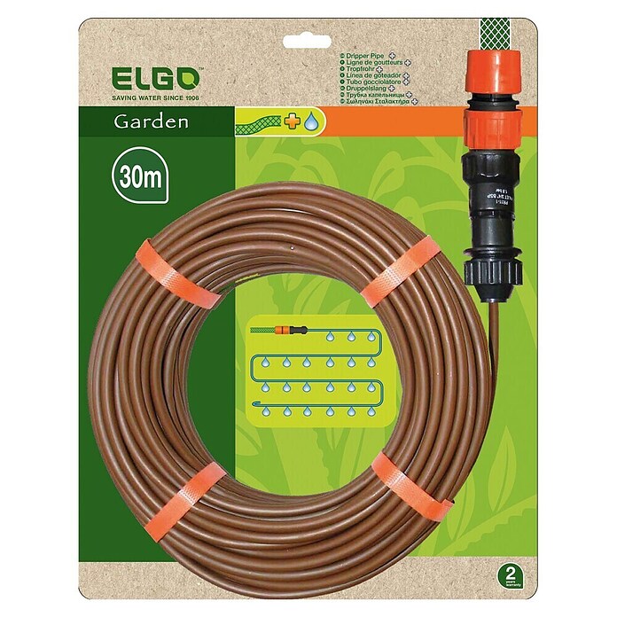 Elgo Tropfschlauch DP30 (Geeignet für: Beete bis 30 m²)