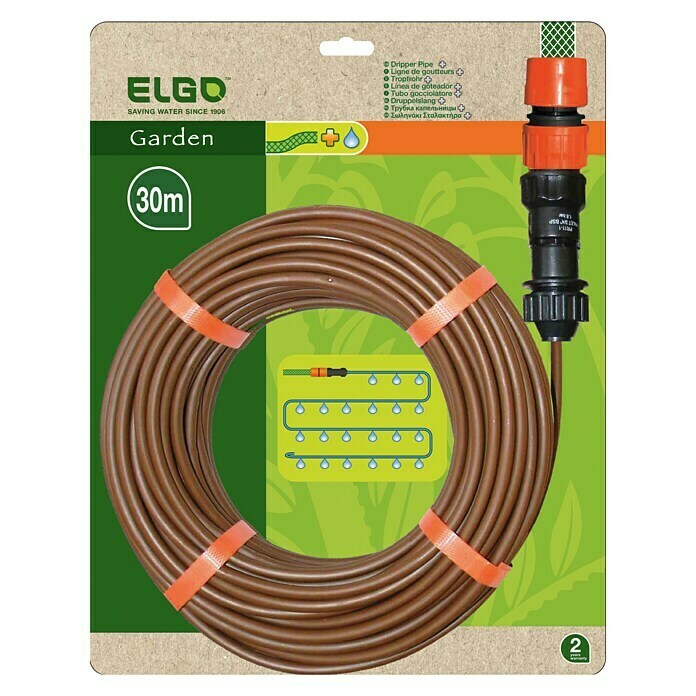 Elgo Tropfschlauch DP30 (Geeignet für: Beete bis 30 m²)