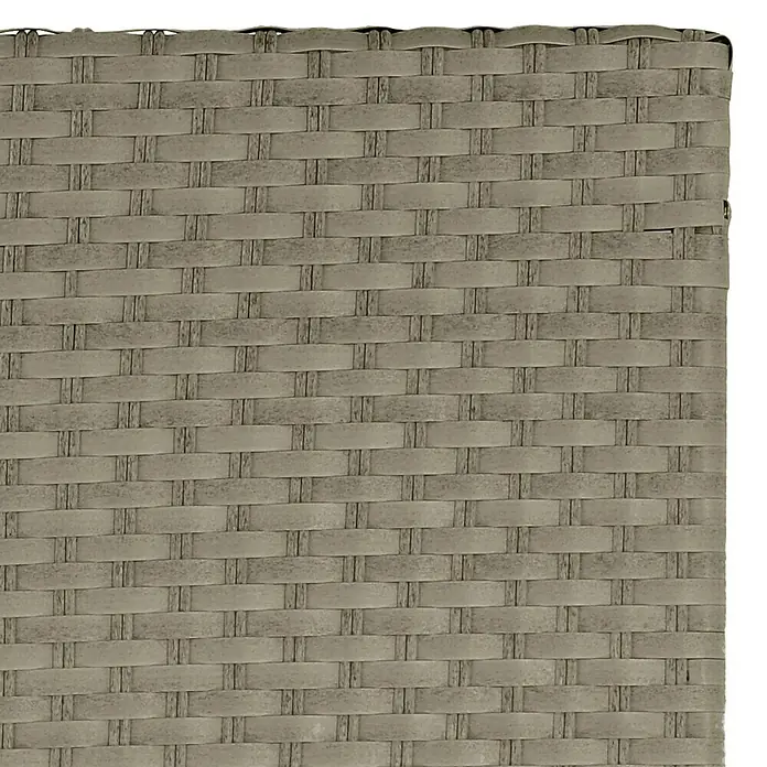 Sichtschutzelement Stockholm - 90 x 180 cm, Beige - Nahaufnahme eines Produkts mit einem Flechtmuster in einem neutralen Farbton, das Textur und handwerkliche Details hervorhebt.