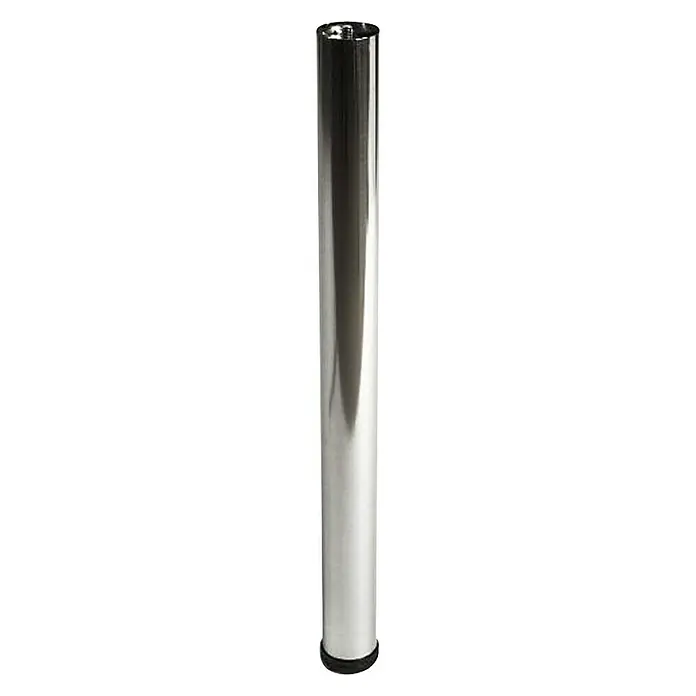 Rei Set de patas de mueble - Acero, 4 ud. - Pata de mesa cromada. La brillante pata de metal es un mueble moderno y elegante.