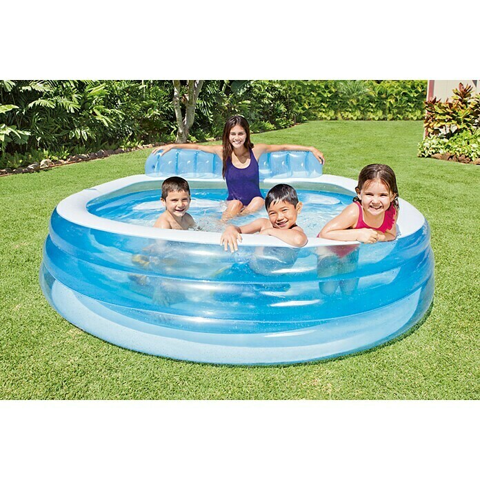 Intex Planschbecken (Ø x H: 224 x 79 cm, 640 l, Blau)
