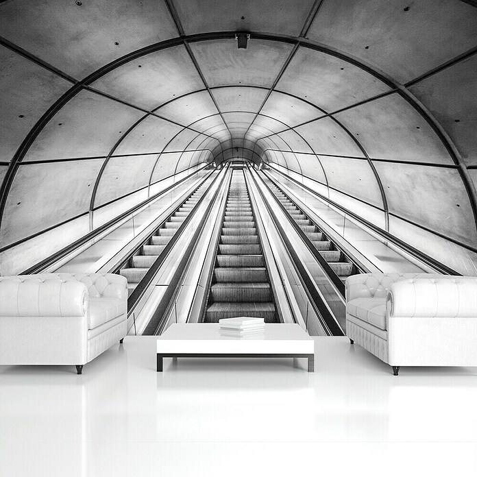 Fototapete Treppe II (254 x 184 cm, Vlies)