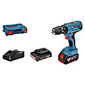 Bosch Professional Akku-Schlagbohrschrauber  GSB 18V-21 (18 V, 2 Akkus, 2 - 4 Ah, Leerlaufdrehzahl: 0 U/min - 1.800 U/min)