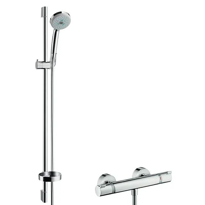 Hansgrohe Brause-Set Croma 100 Multi/Ecostat Comfort