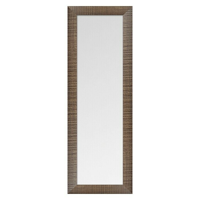 Espejo de pared Pino (53 x 155 cm, Marrón oscuro)